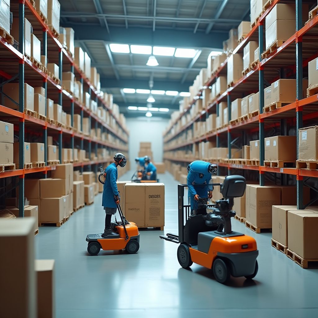 Otonom depo robotları